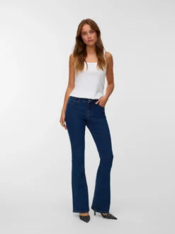 VMELLY Mid Rise Ausgestellt Jeans