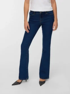 VMELLY Mid Rise Ausgestellt Jeans