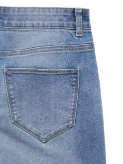 VMELLY Mid Rise Slim Fit Capris