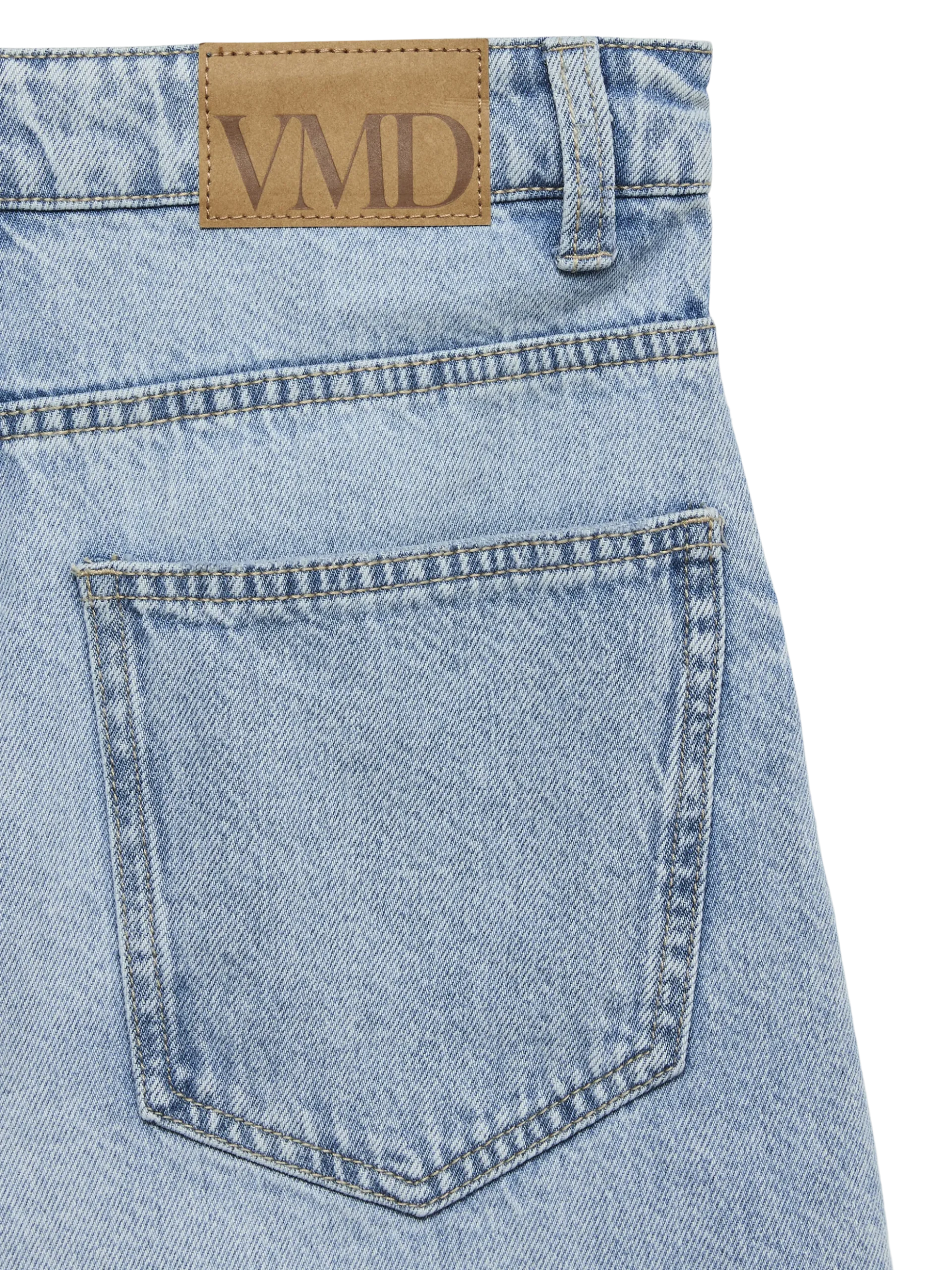 VMESTELLE Hohe Taille Barrel Fit Jeans