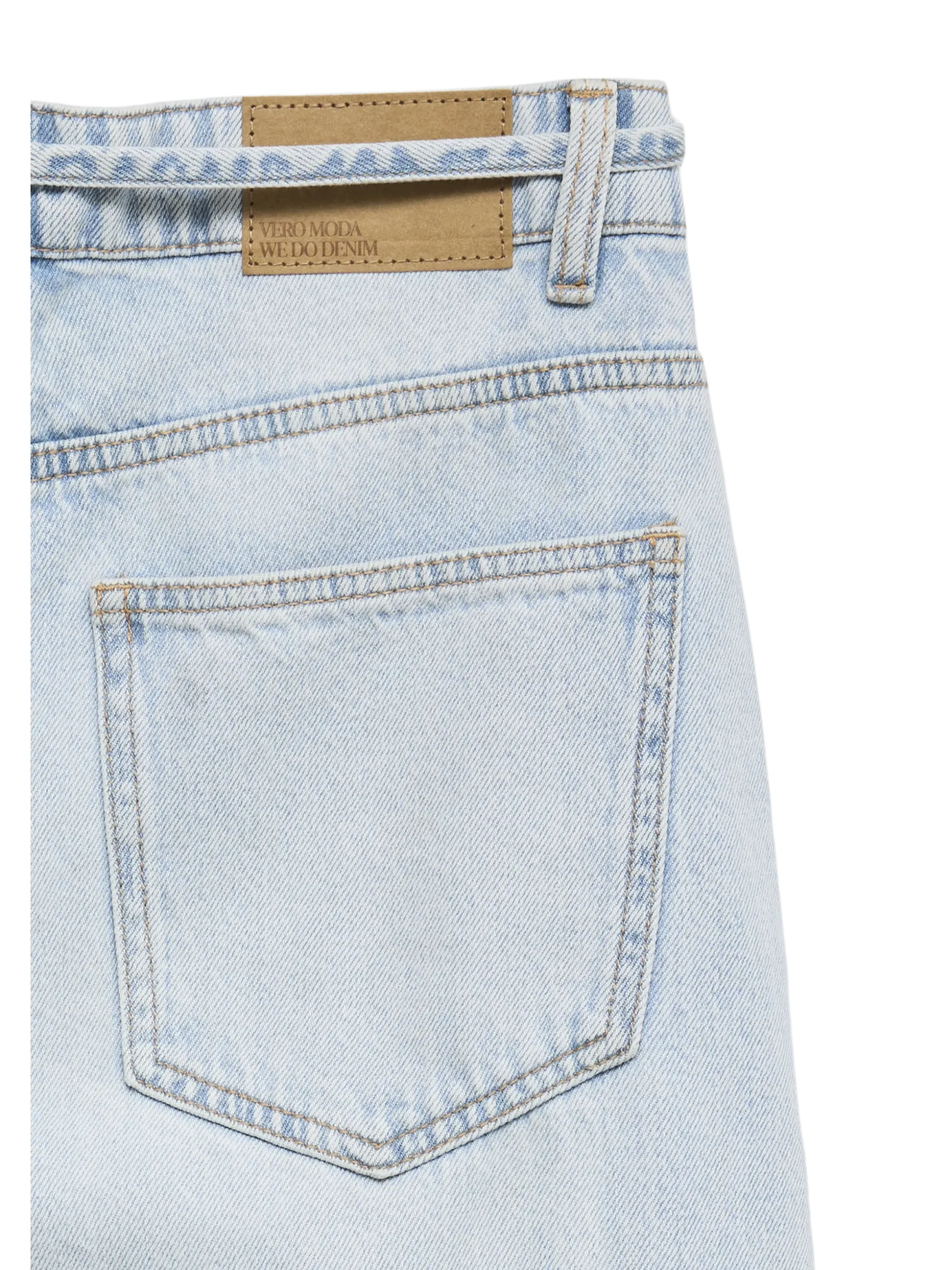 VMESTELLE Hohe Taille Barrel Fit Jeans