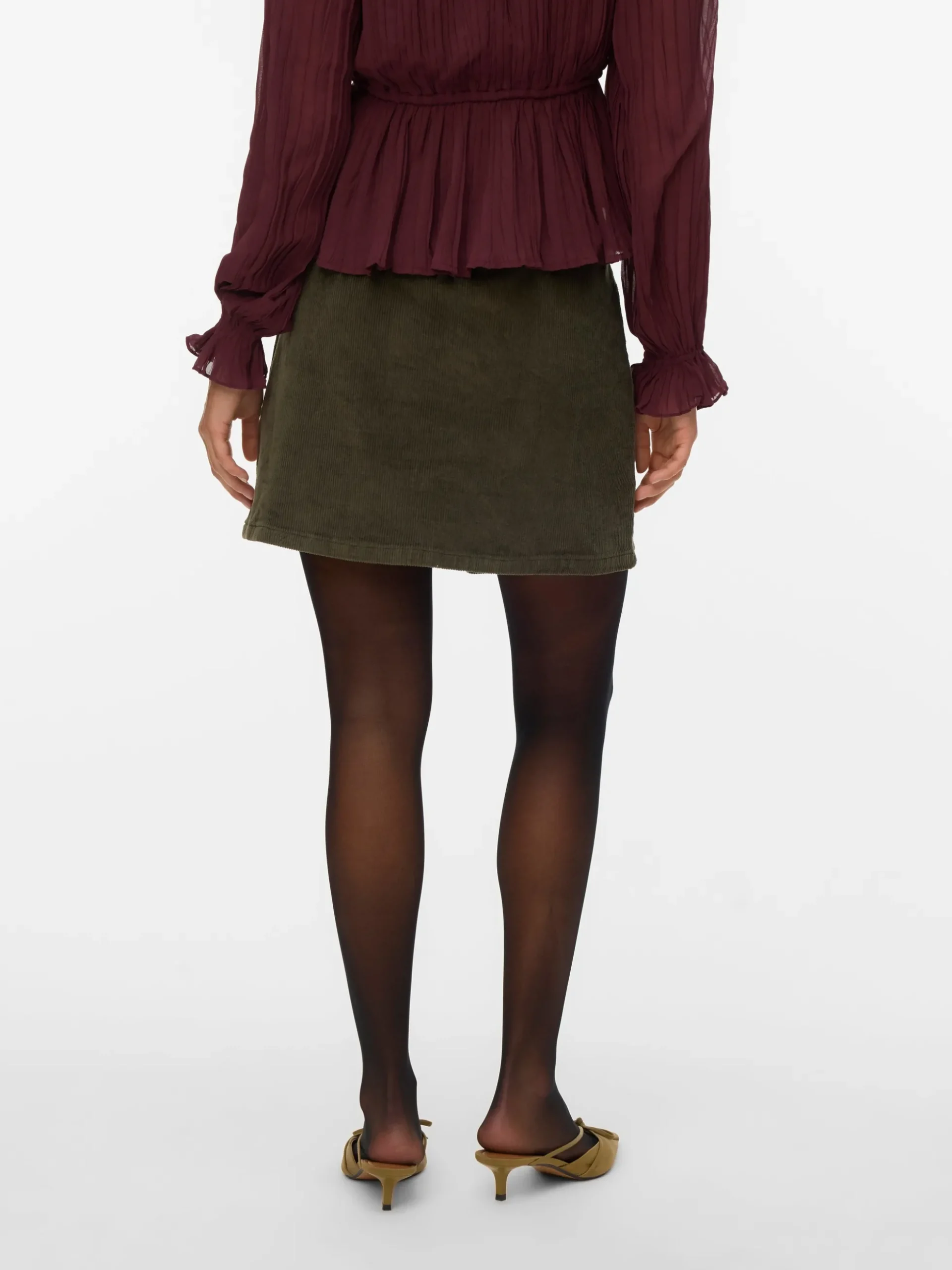 VMETTA Hohe Taille Kurzer Rock