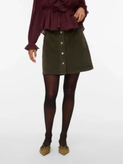 VMETTA Hohe Taille Kurzer Rock