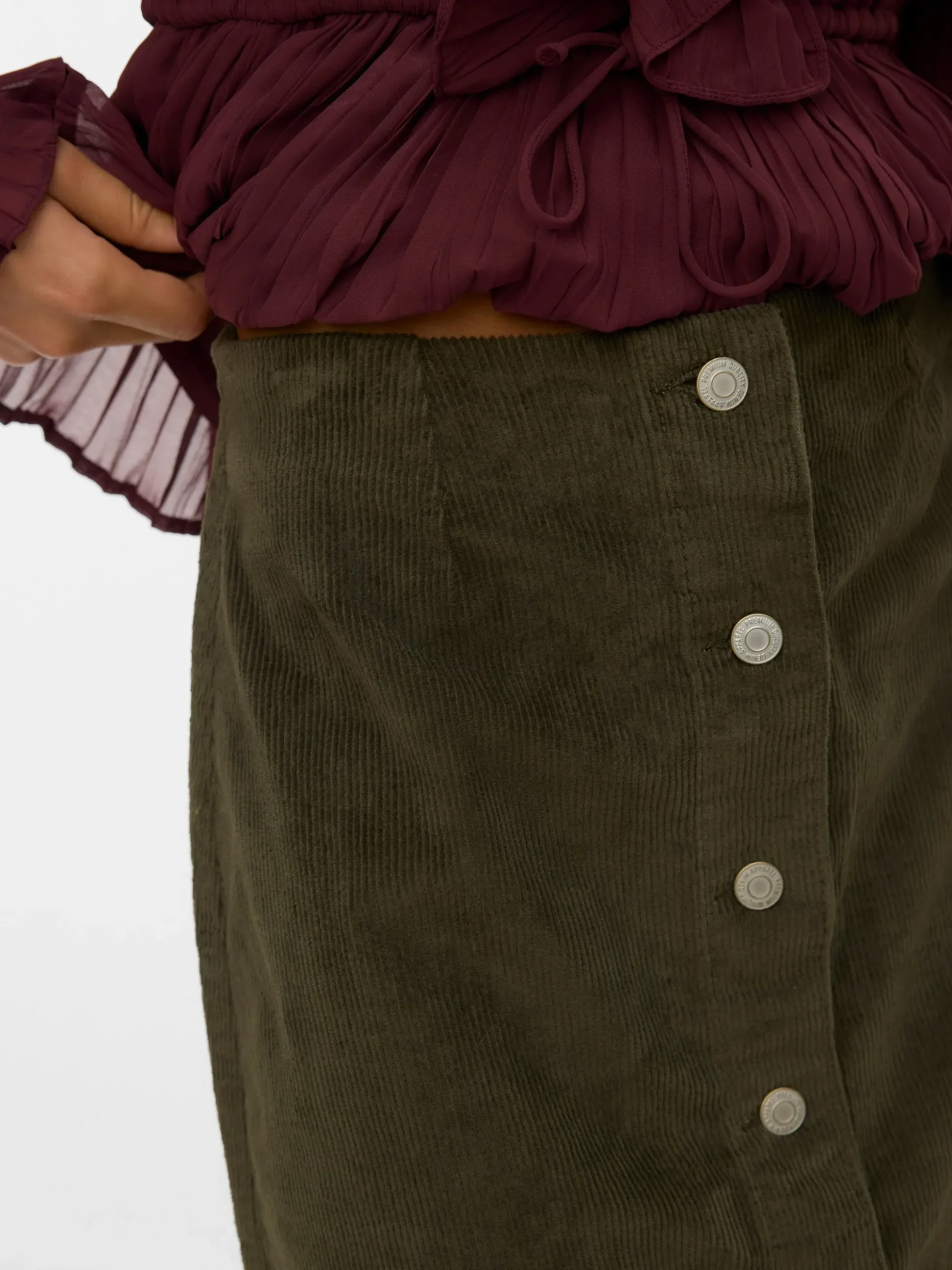 VMETTA Hohe Taille Kurzer Rock