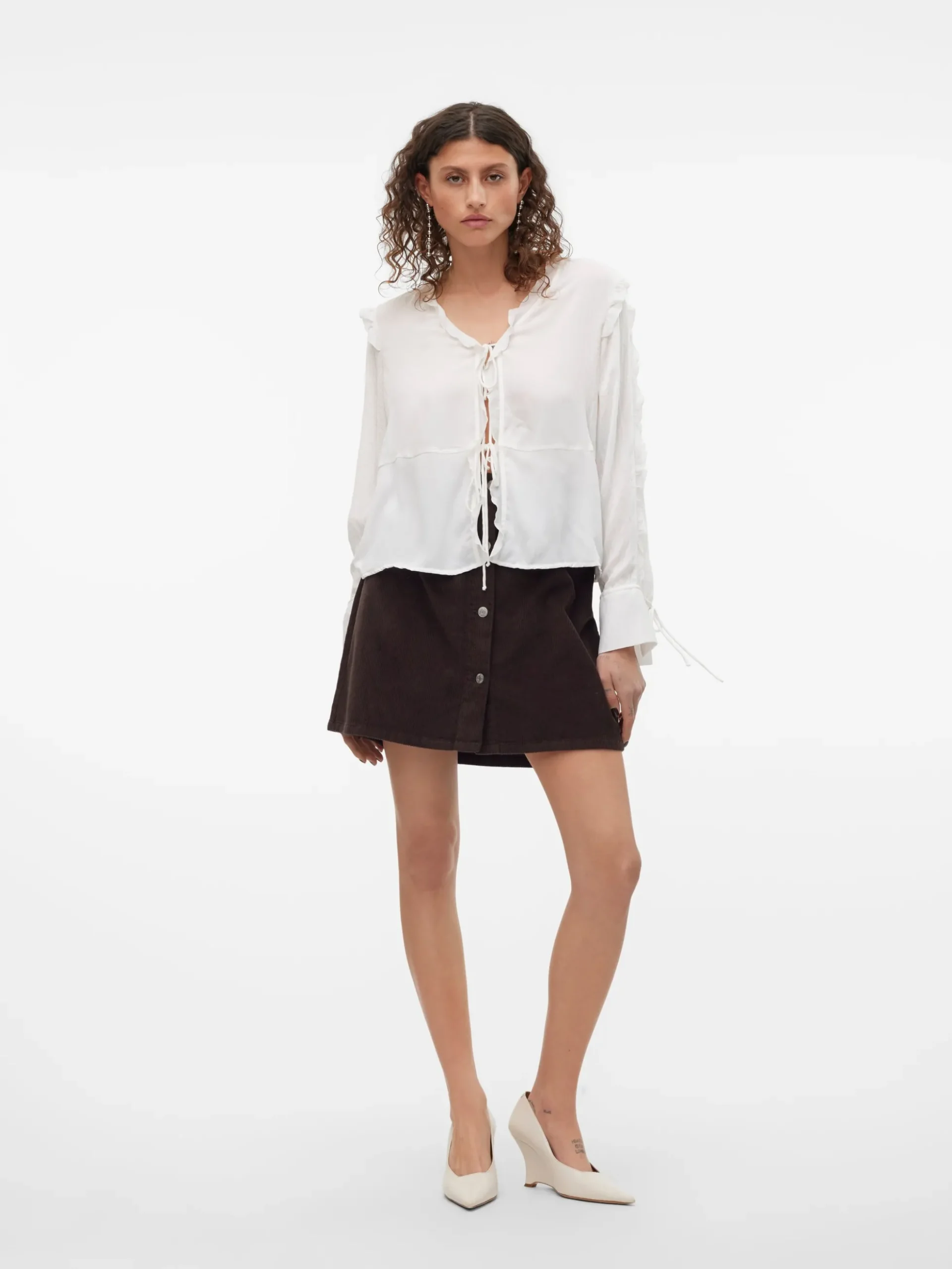 VMETTA Hohe Taille Kurzer Rock