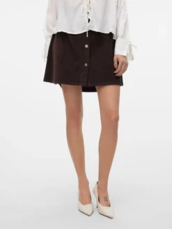 VMETTA Hohe Taille Kurzer Rock