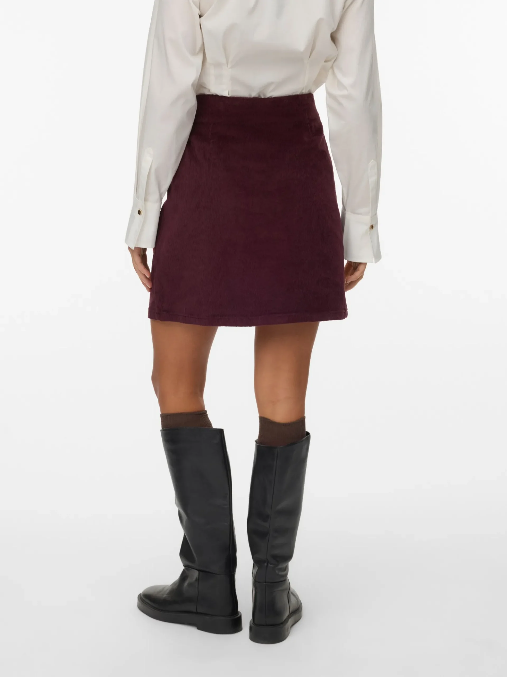 VMETTA Hohe Taille Kurzer Rock