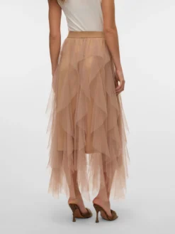 VMEVE Hohe Taille Langer Rock