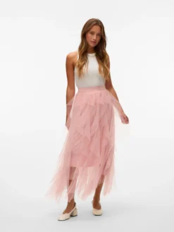 VMEVE Hohe Taille Langer Rock