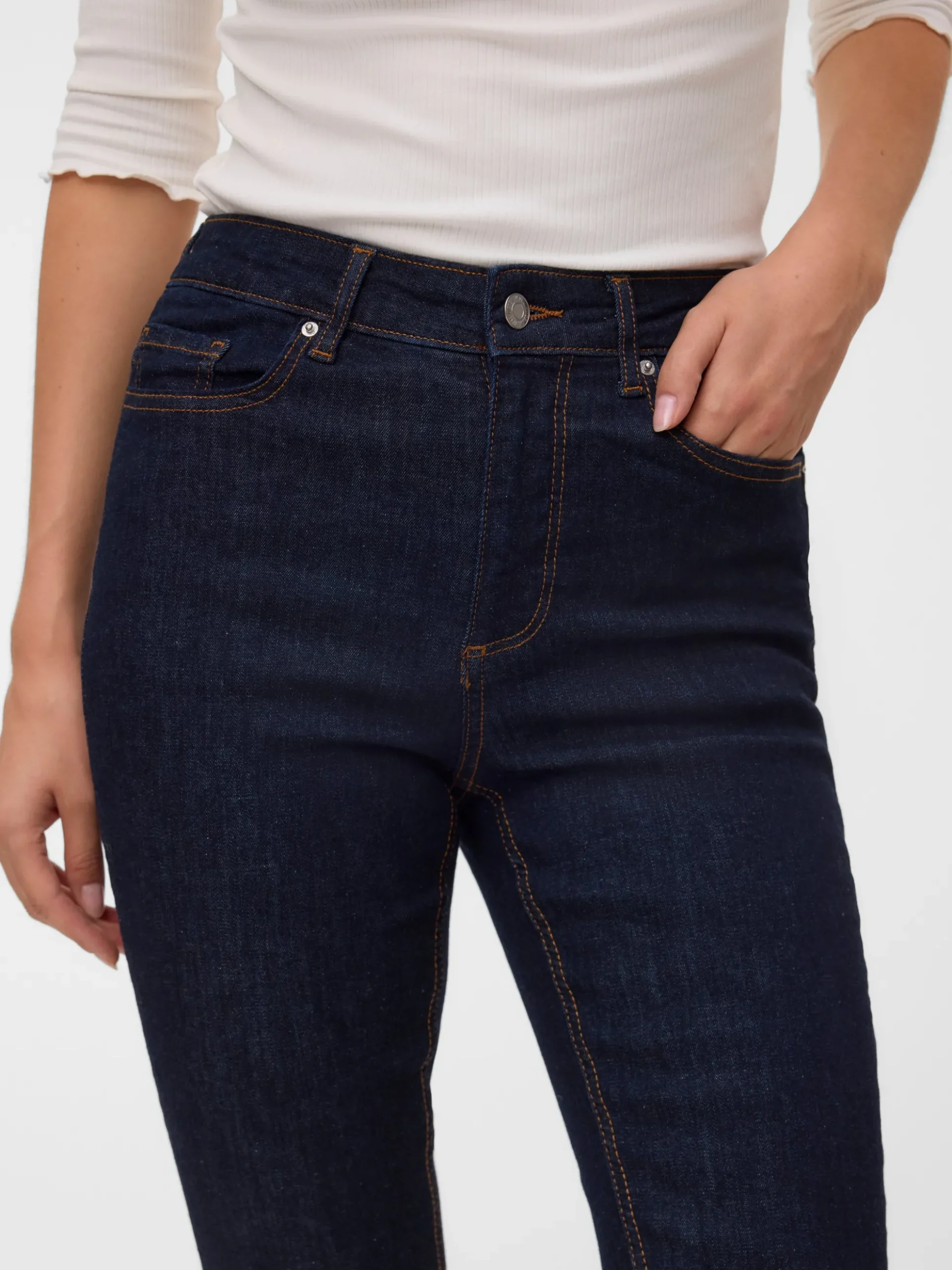 VMEYLA Mid Rise Slim Fit Jeans