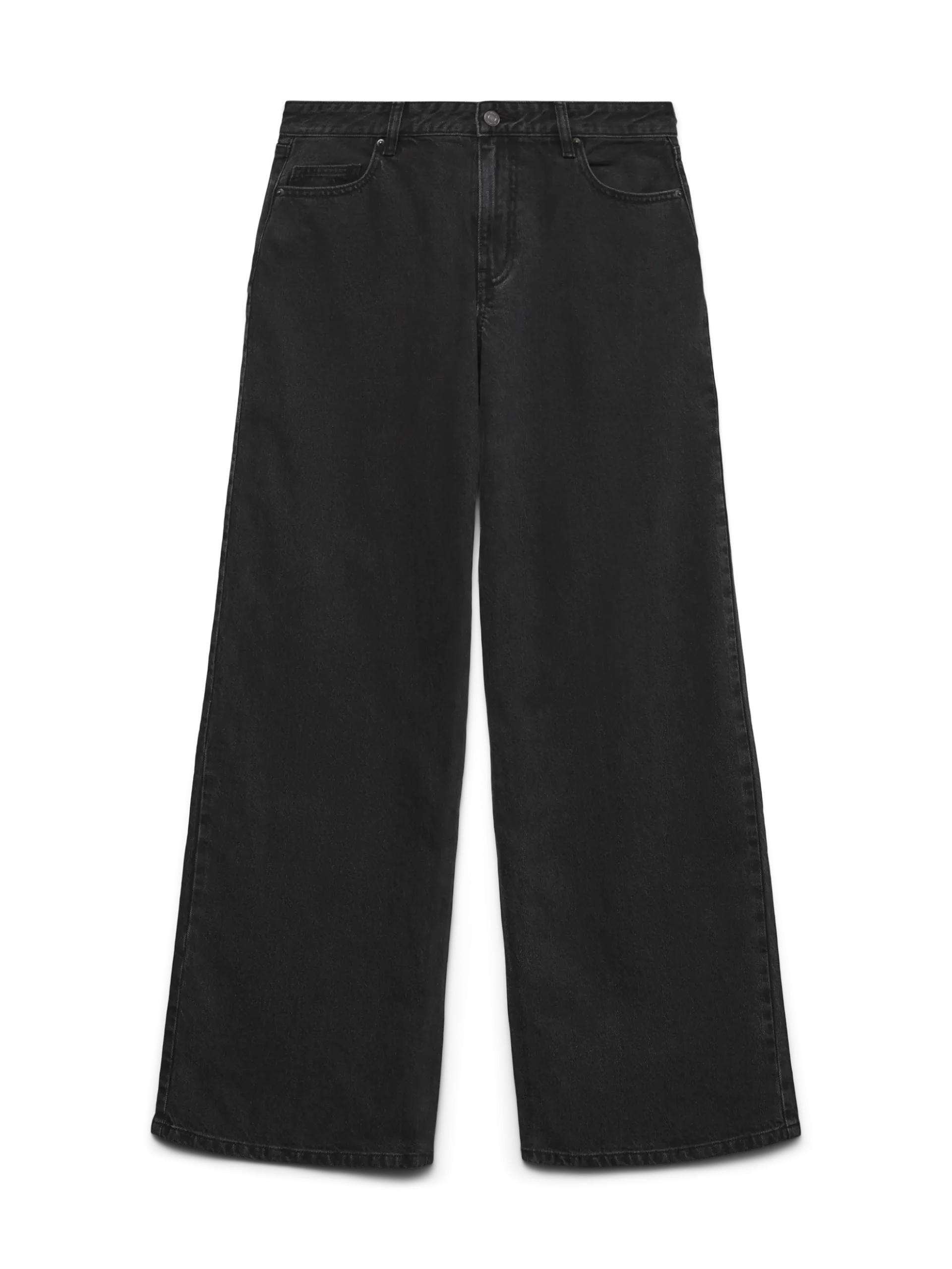 VMFAYE Niedrige Taille Weiter Beinschnitt Jeans