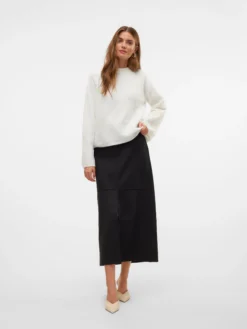 VMFIE Mittlere Taille Langer Rock