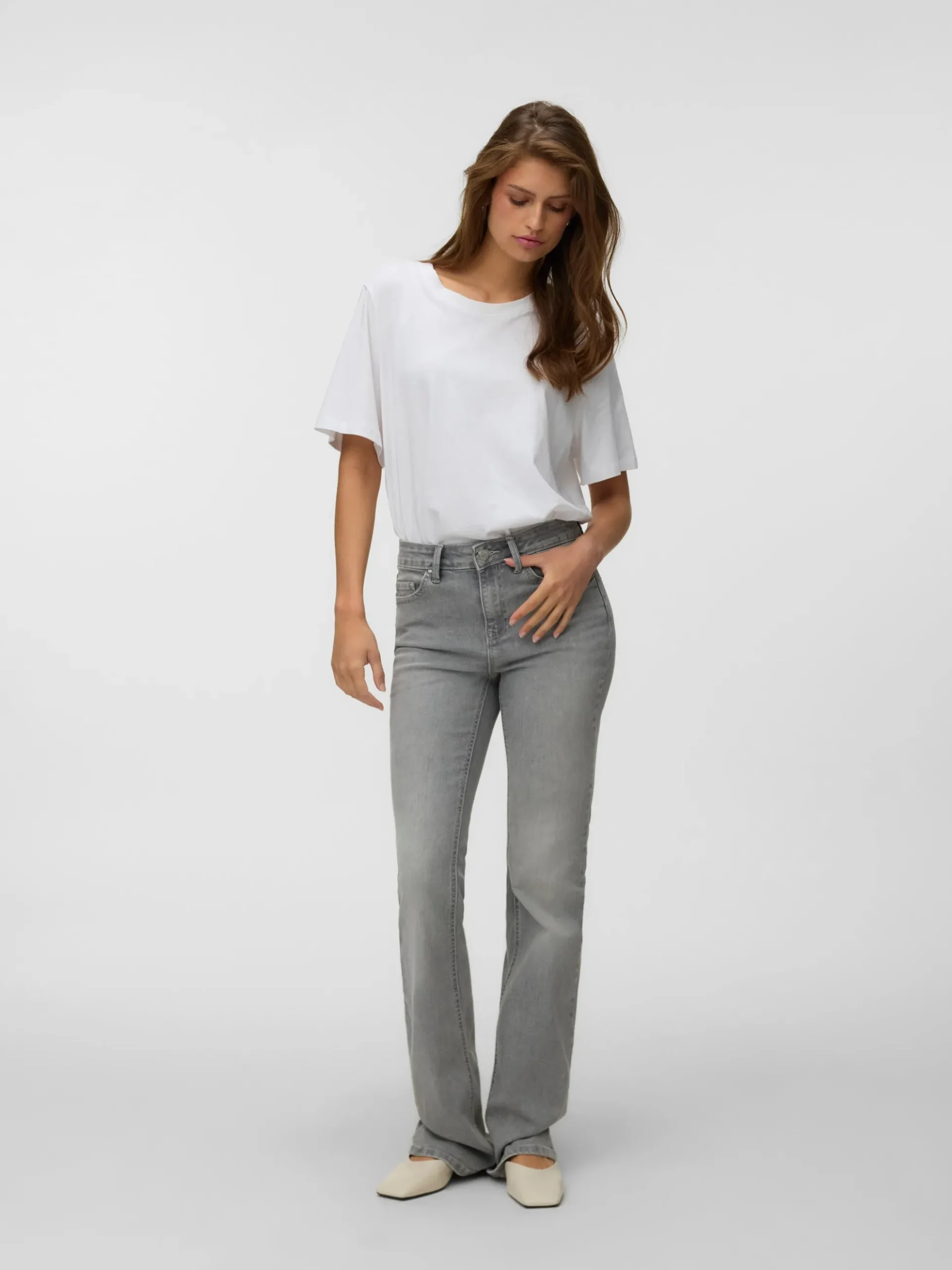 VMFLASH Mid Rise Ausgestellt Jeans