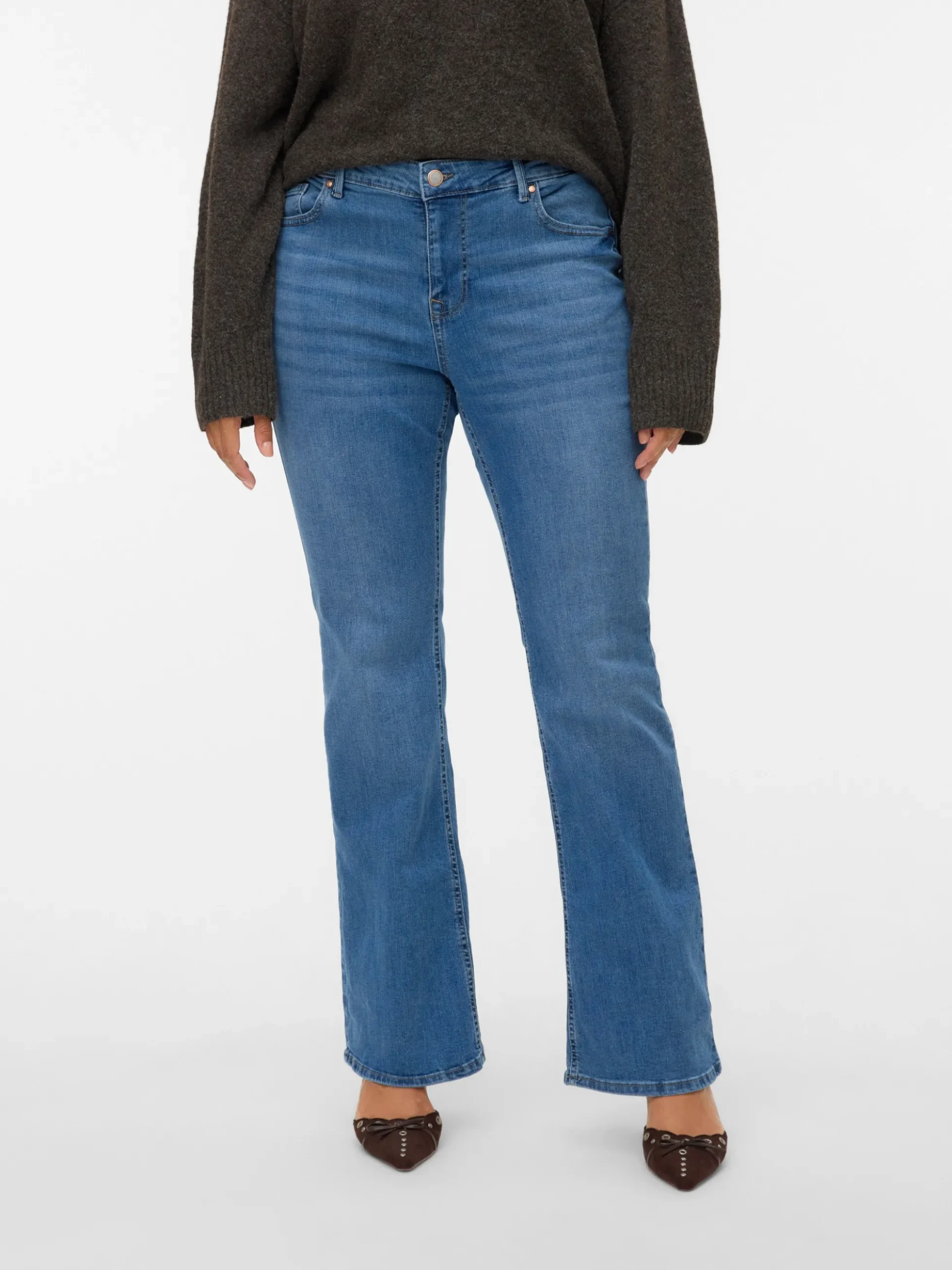 VMFLASH Mid Rise Ausgestellt Jeans