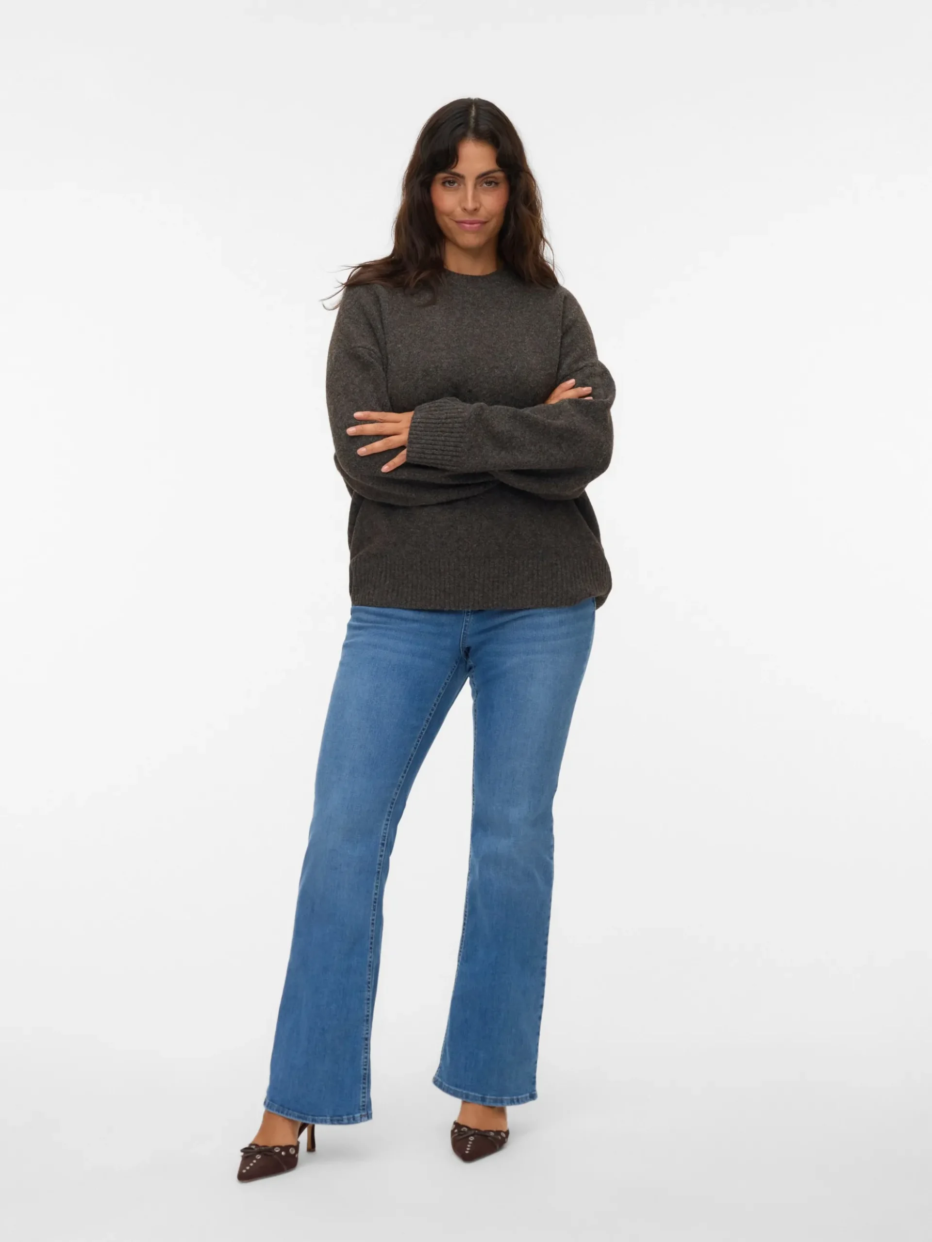 VMFLASH Mid Rise Ausgestellt Jeans