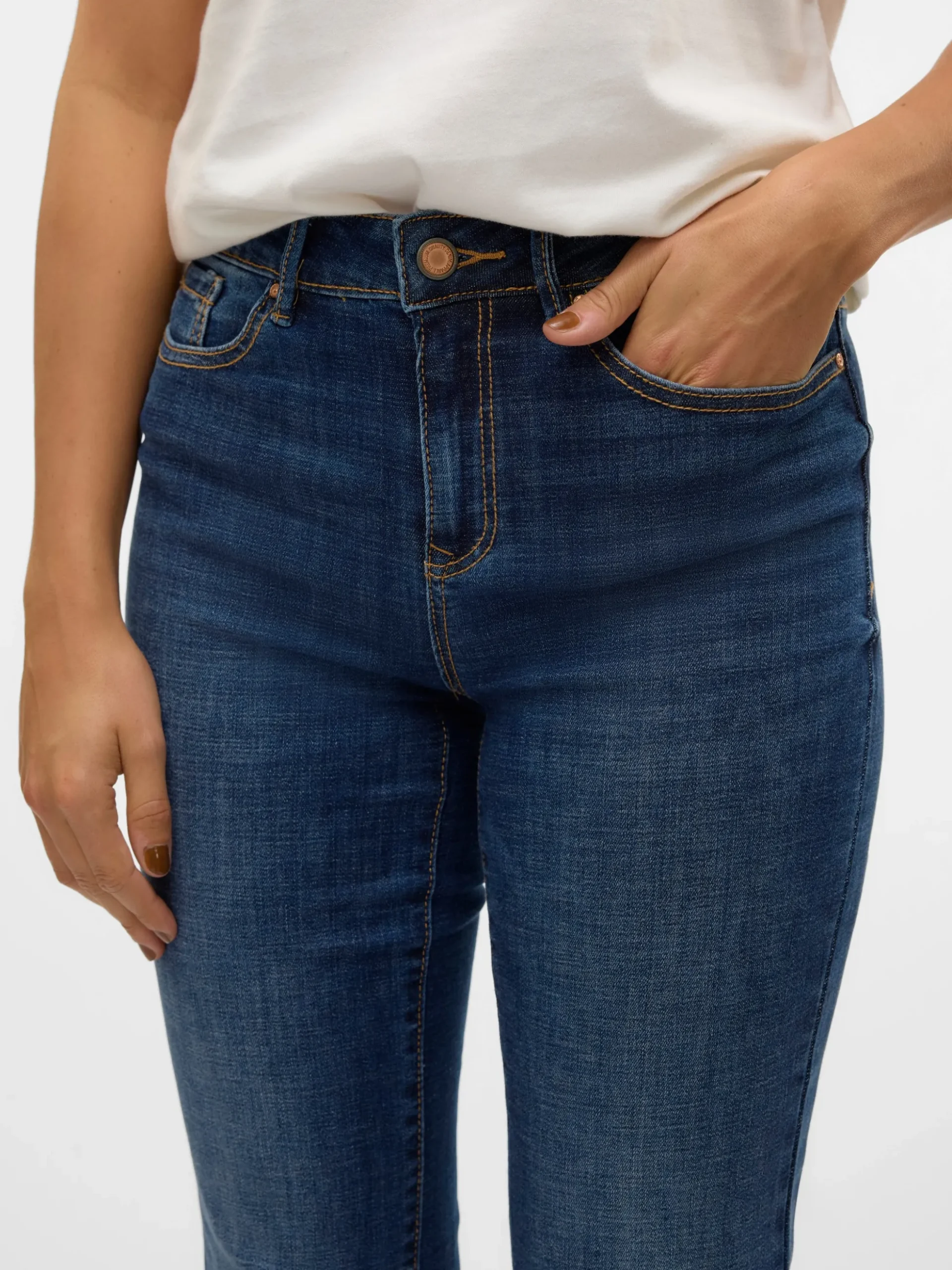 VMFLASH Mid Rise Gerade geschnitten Jeans