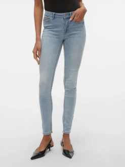 VMFLASH Mid Rise Skinny Fit Jeans