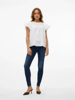 VMFLASH Mid Rise Skinny Fit Jeans