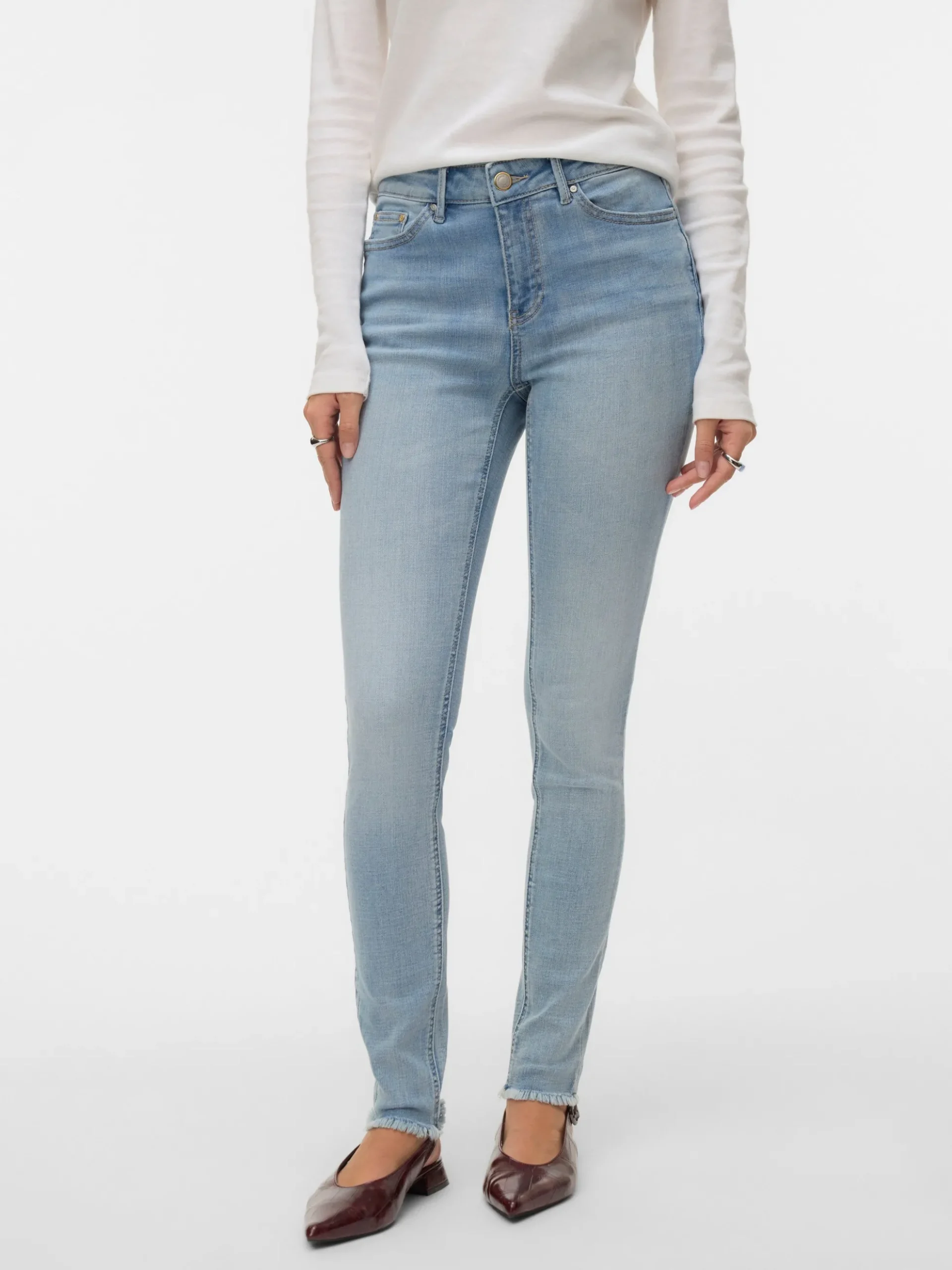 VMFLASH Mid Rise Skinny Fit Jeans