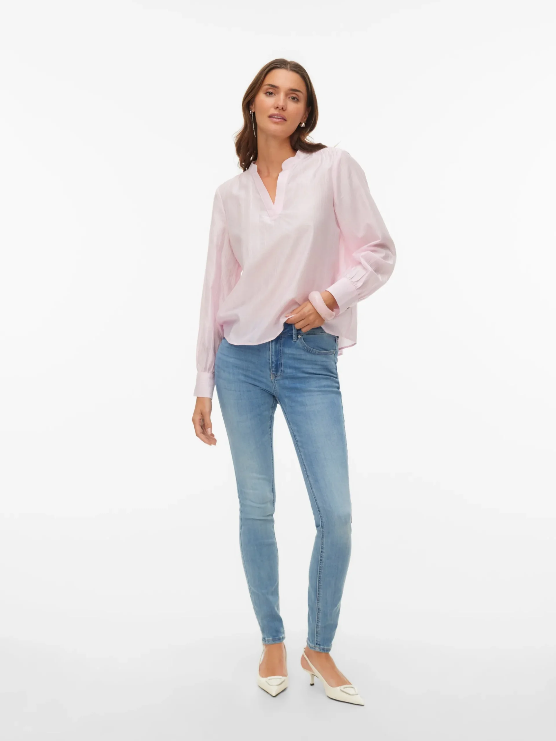 VMFLASH Mid Rise Skinny Fit Jeans