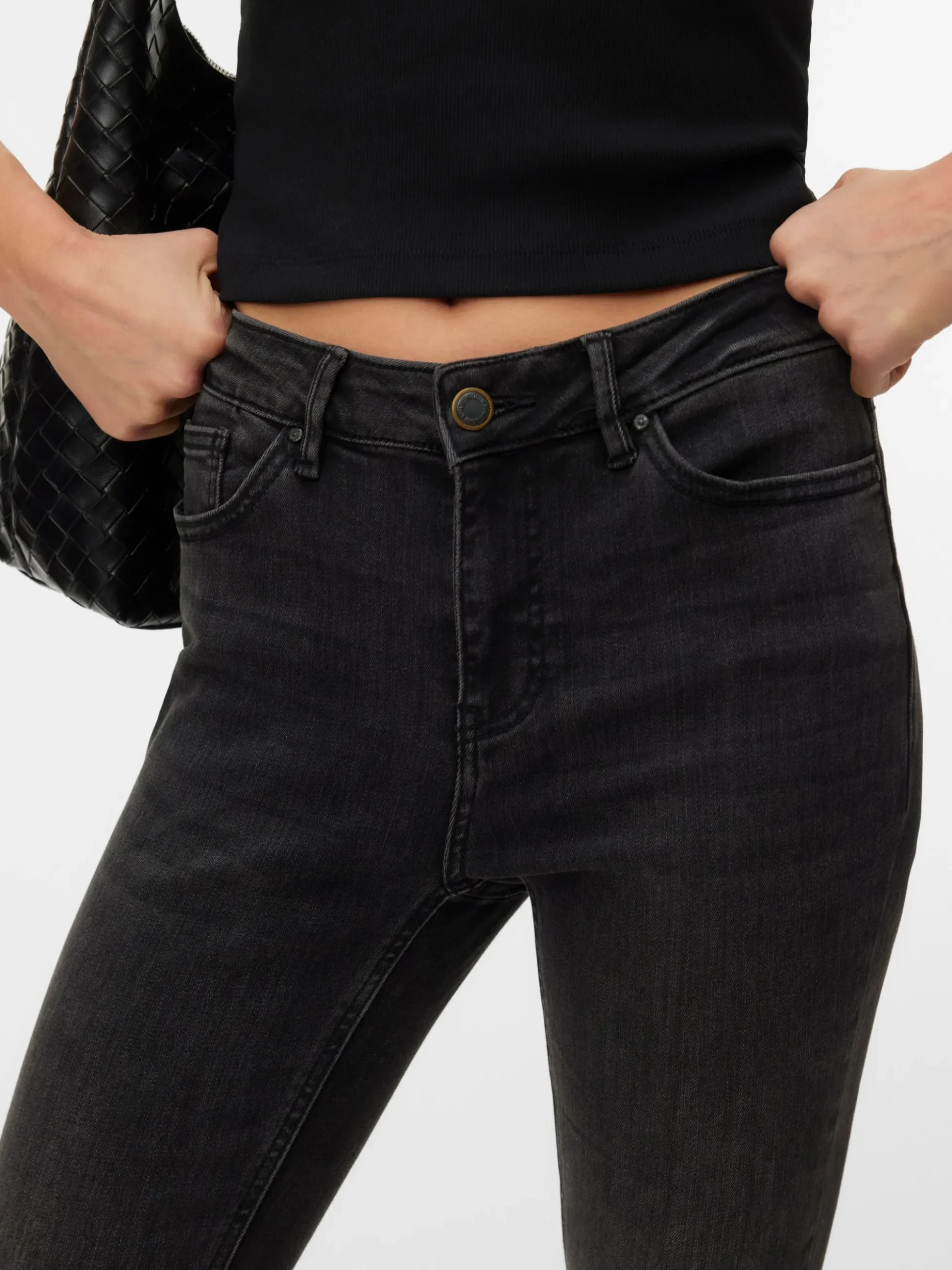 VMFLASH Mid Rise Skinny Fit Jeans