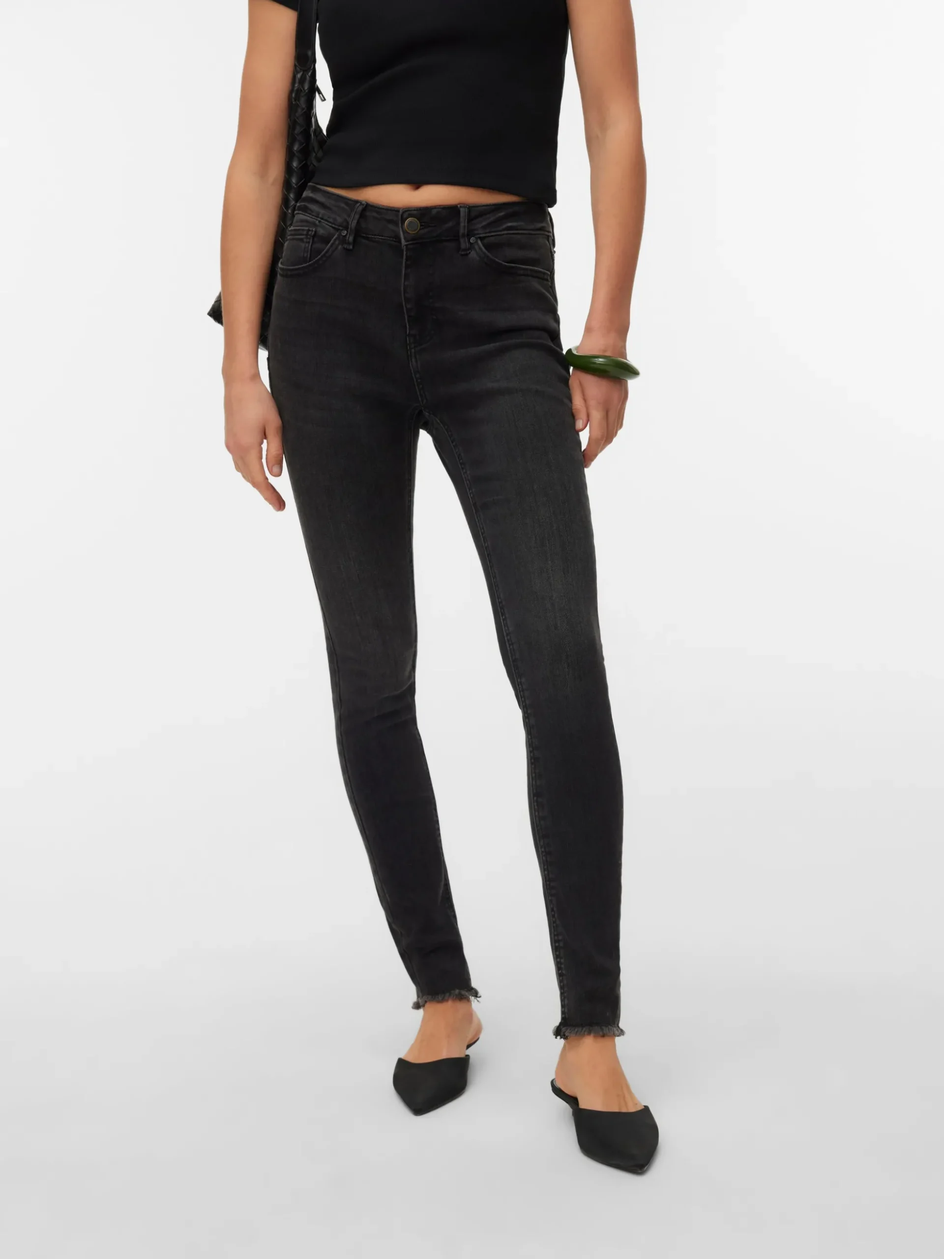 VMFLASH Mid Rise Skinny Fit Jeans