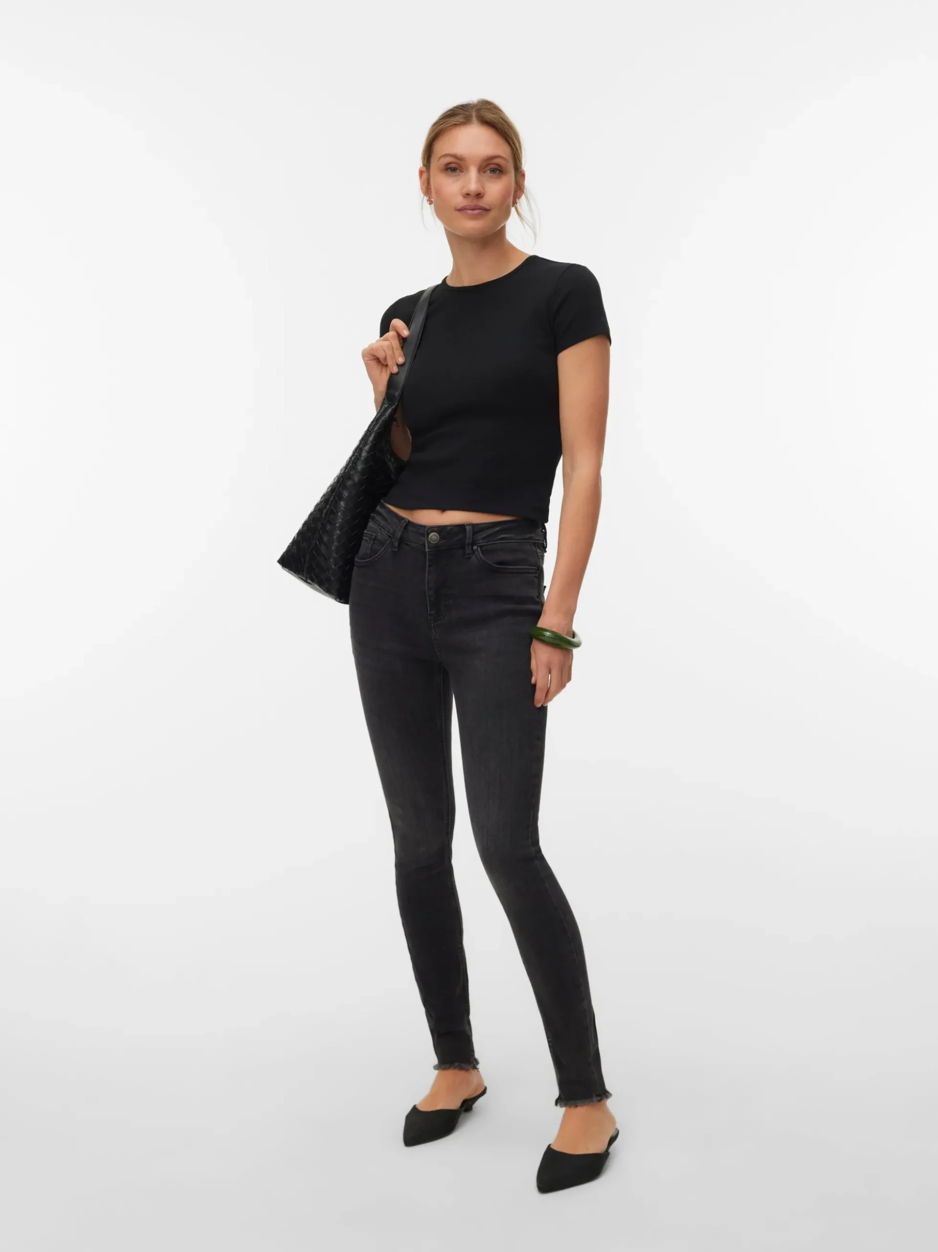 VMFLASH Mid Rise Skinny Fit Jeans