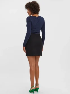 VMFORTUNEALLISON Hohe Taille Kurzer Rock