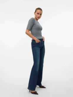 VMGIGI Hohe Taille Ausgestellt Jeans