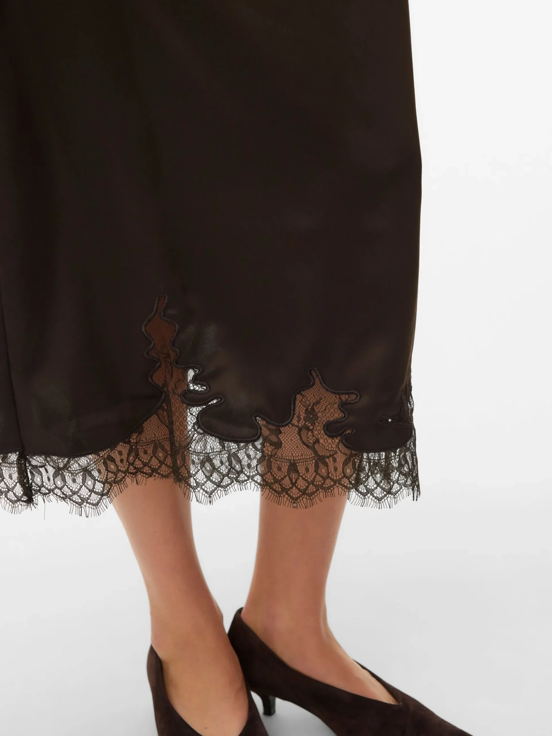 VMGINNY Hohe Taille Midirock