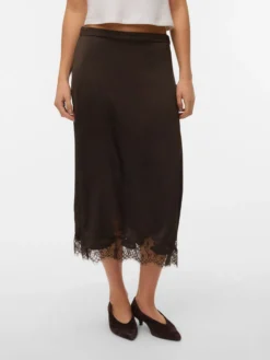 VMGINNY Hohe Taille Midirock