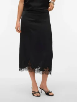 VMGINNY Hohe Taille Midirock