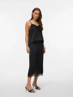 VMGINNY Hohe Taille Midirock