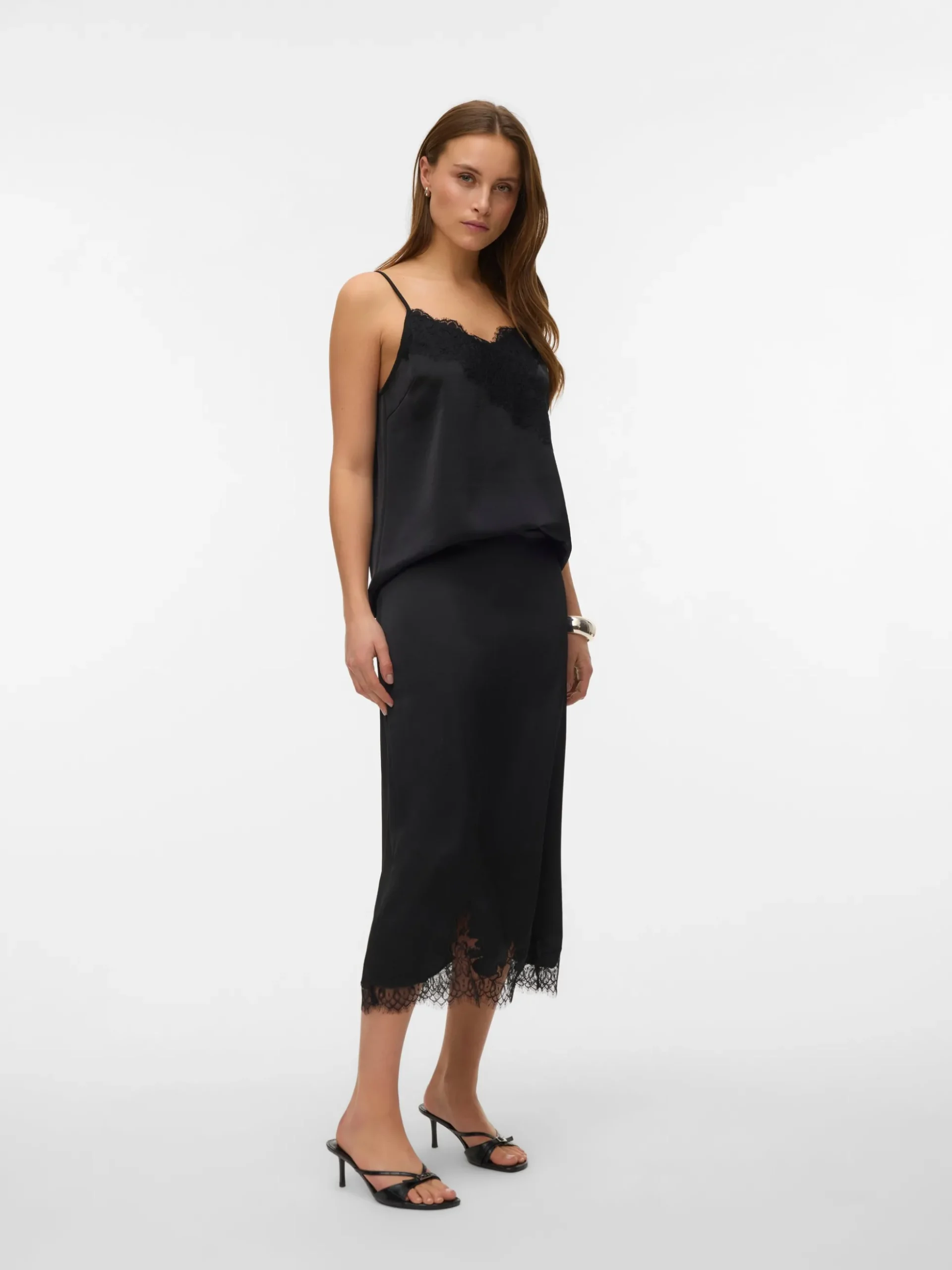 VMGINNY Hohe Taille Midirock