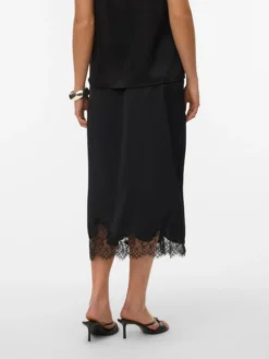 VMGINNY Hohe Taille Midirock