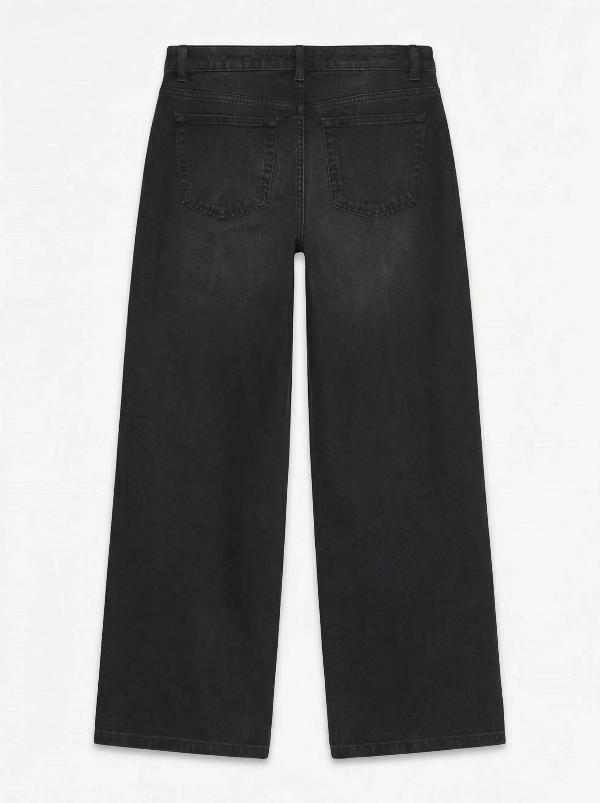 VMHALLIE Niedrige Taille Weite Passform - kurz geschnitten Jeans