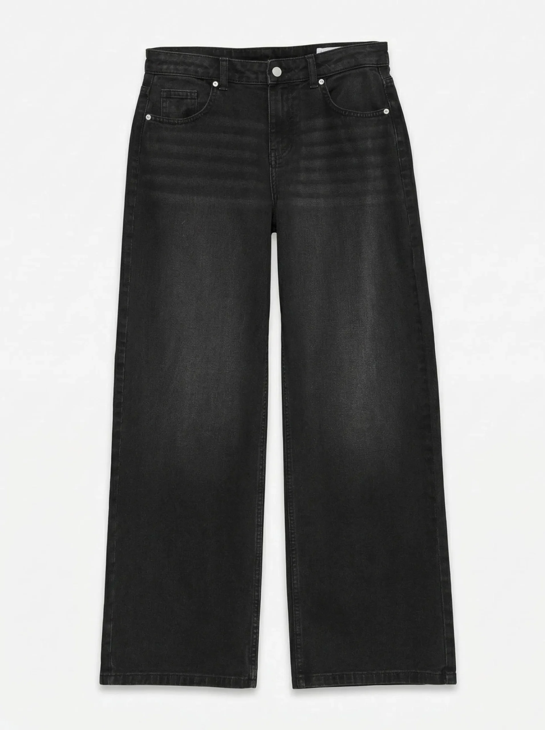 VMHALLIE Niedrige Taille Weite Passform - kurz geschnitten Jeans