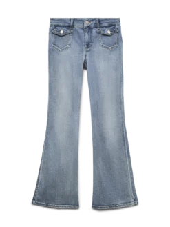 VMJEAN Niedrige Taille Ausgestellt Jeans