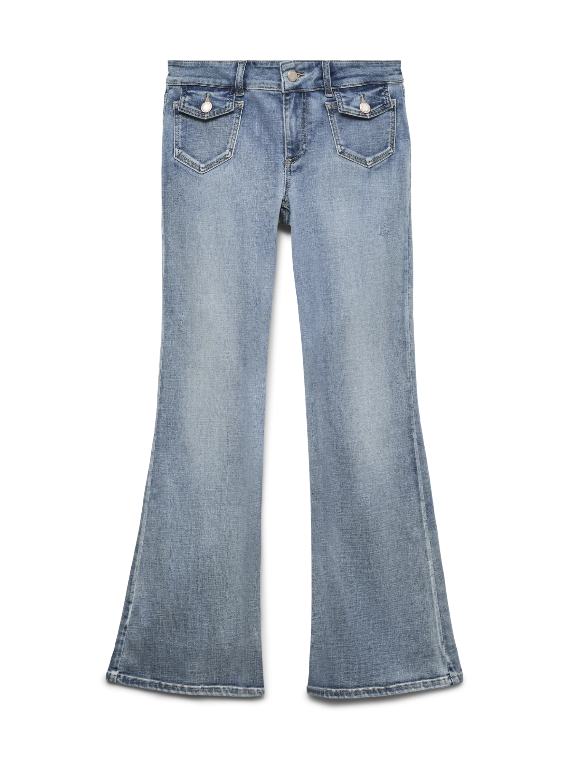VMJEAN Niedrige Taille Ausgestellt Jeans
