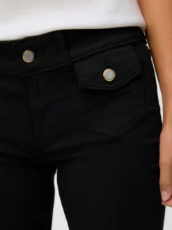 VMJEAN Niedrige Taille Ausgestellt Jeans