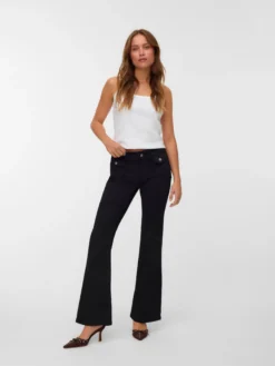 VMJEAN Niedrige Taille Ausgestellt Jeans