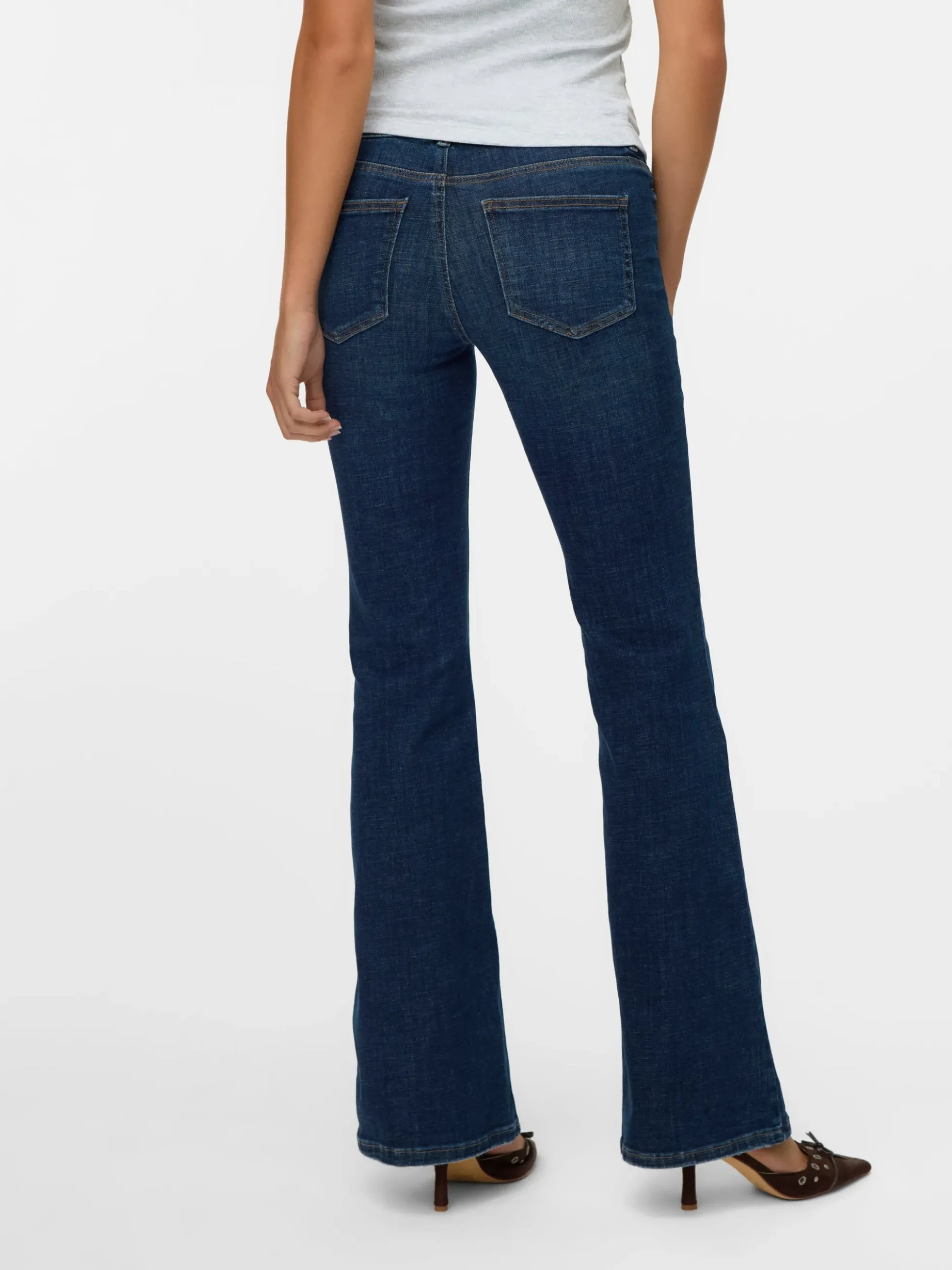 VMJEAN Niedrige Taille Ausgestellt Jeans