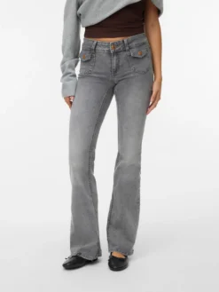 VMJEAN Niedrige Taille Ausgestellt Jeans