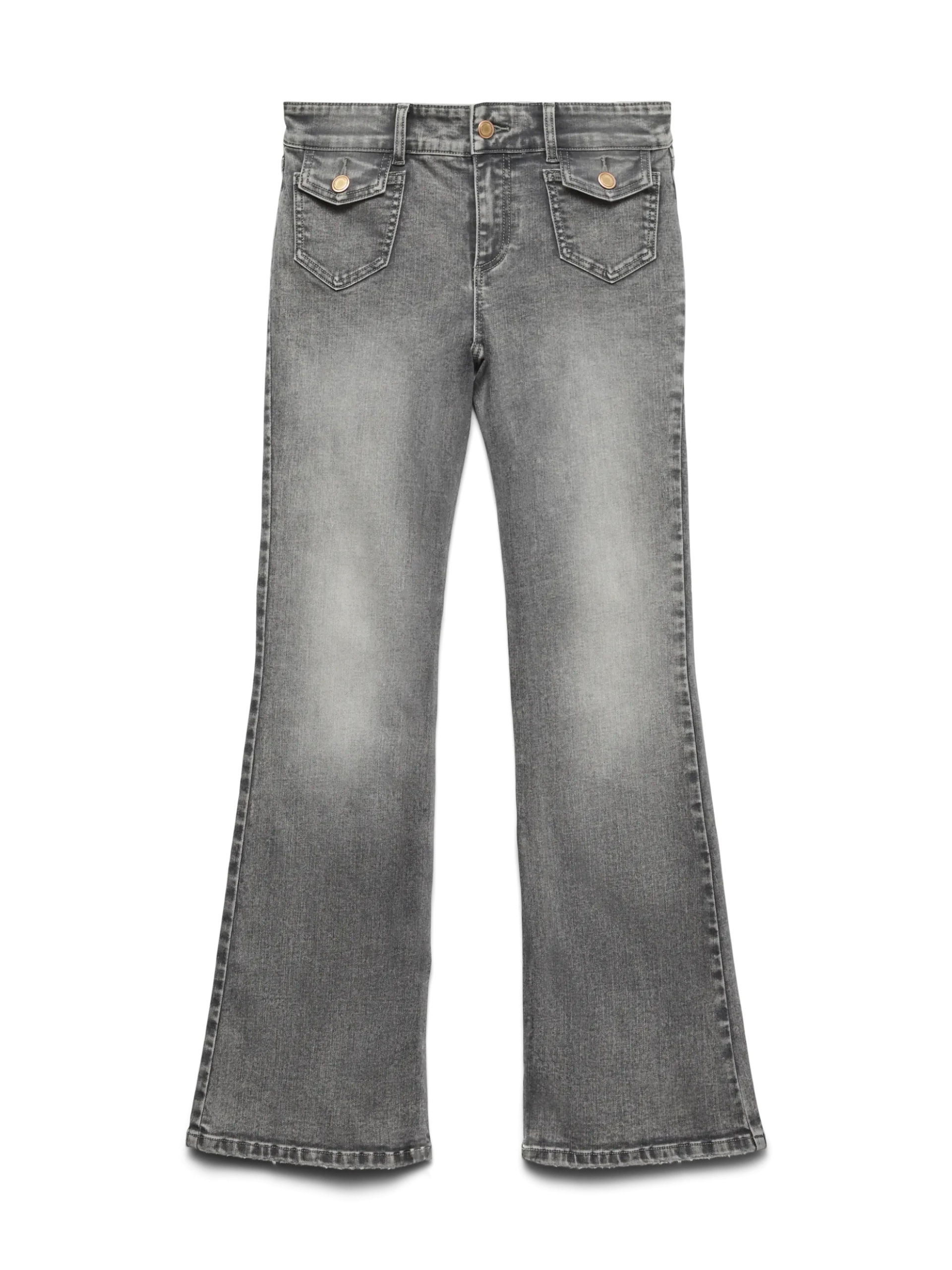 VMJEAN Niedrige Taille Ausgestellt Jeans