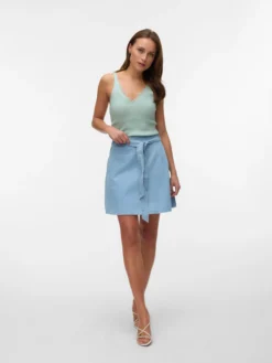 VMJOLENE Hohe Taille Kurzer Rock