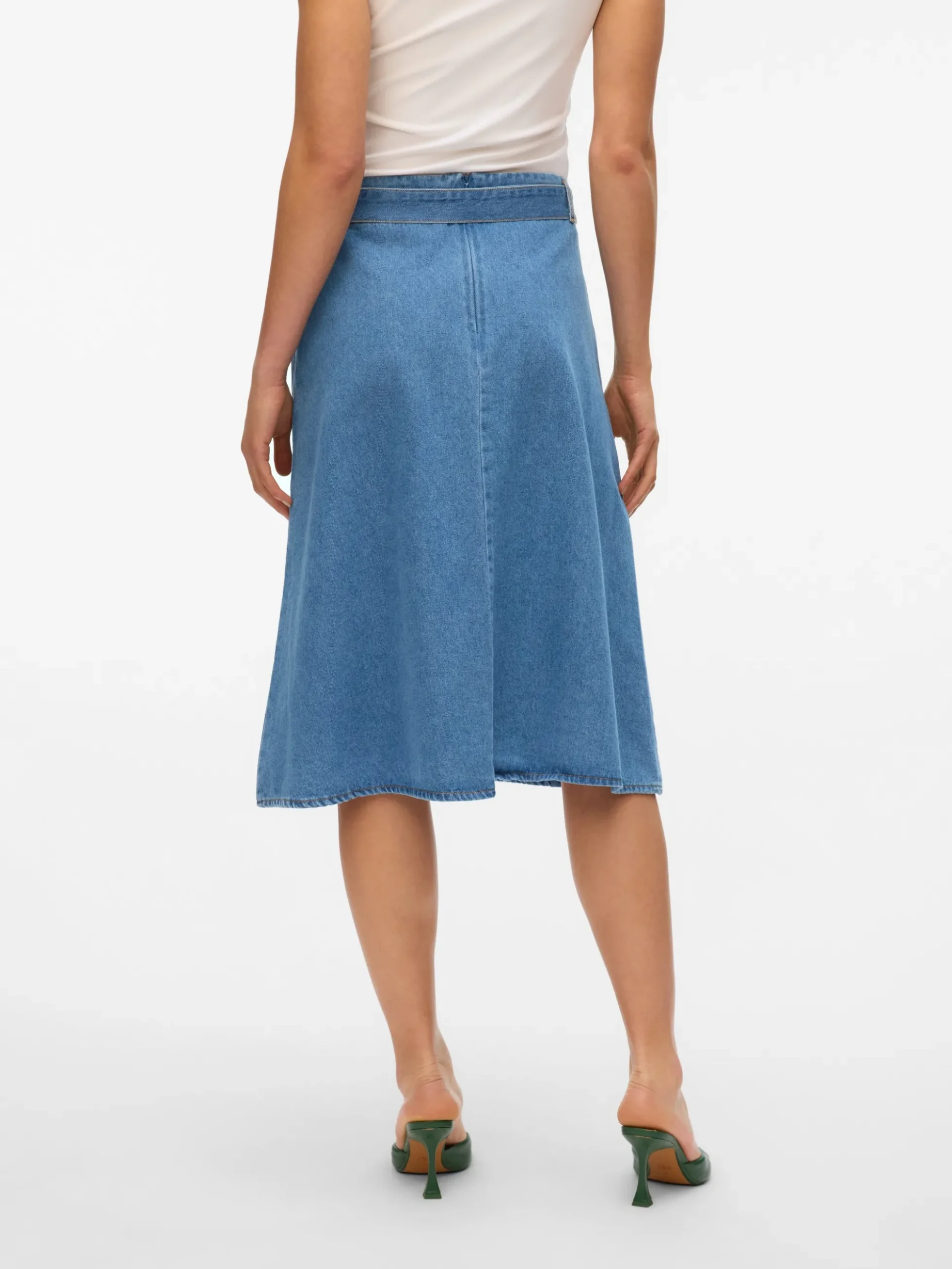 VMJOLENE Hohe Taille Midirock