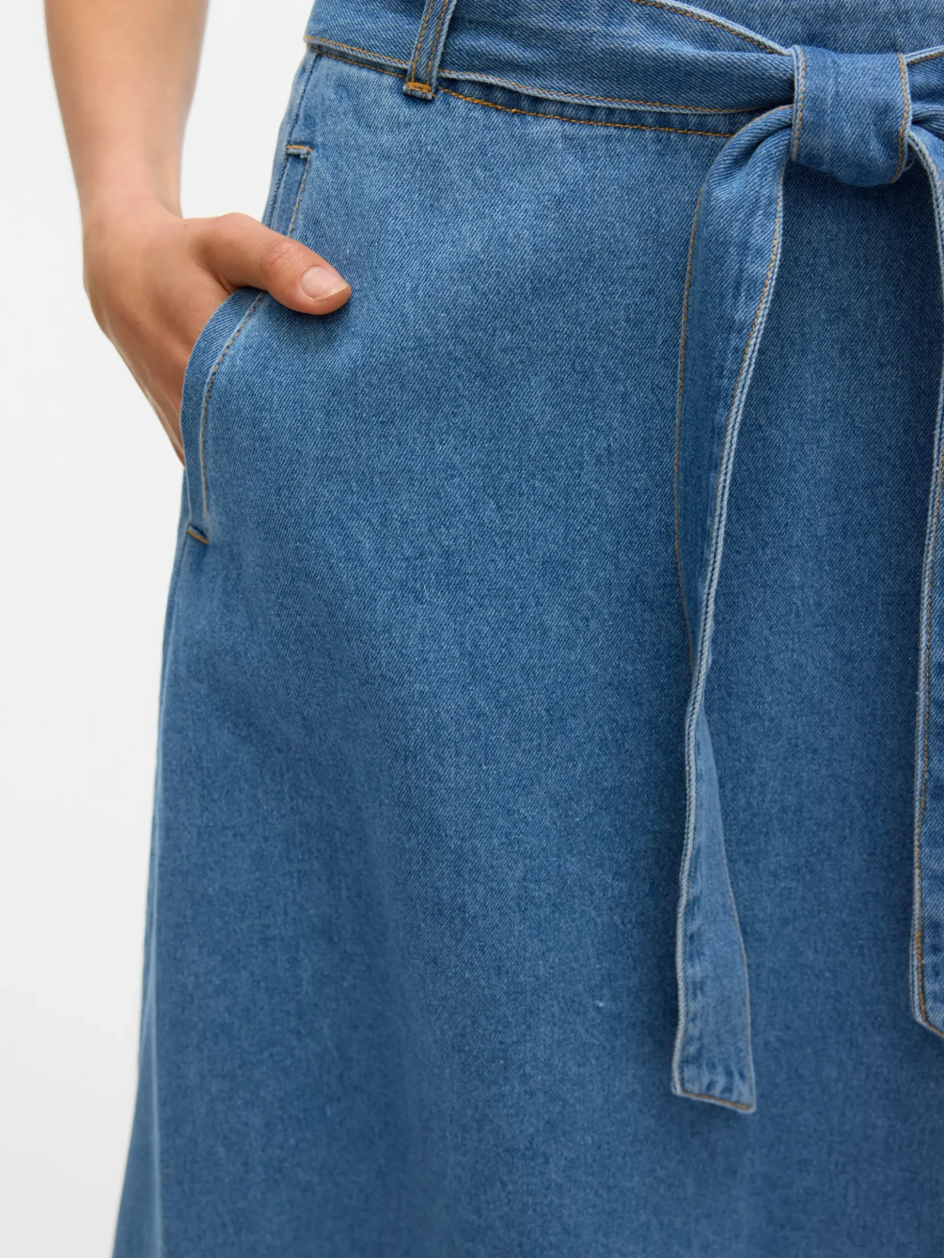 VMJOLENE Hohe Taille Midirock