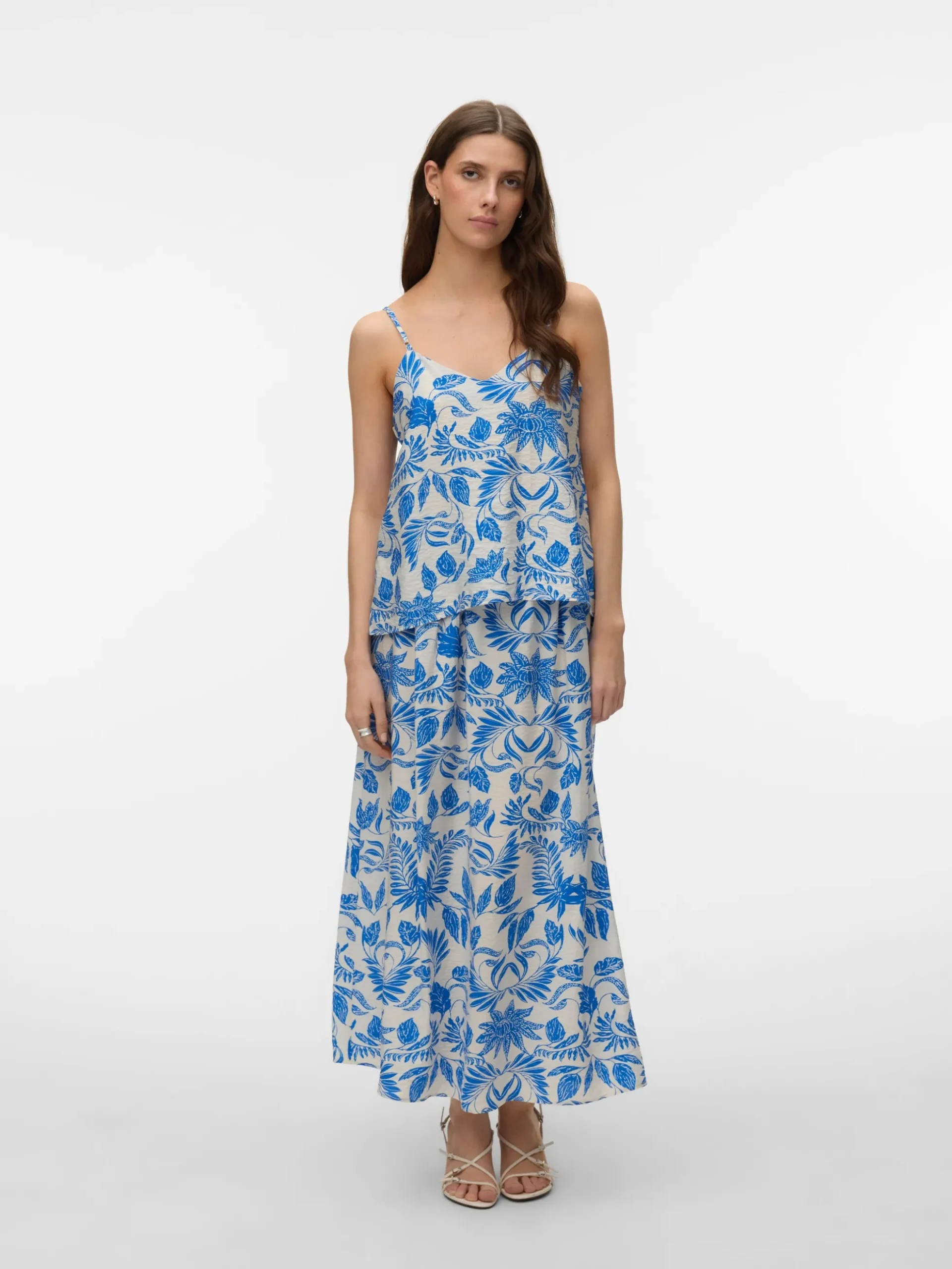 VMJOSIE Hohe Taille Langer Rock