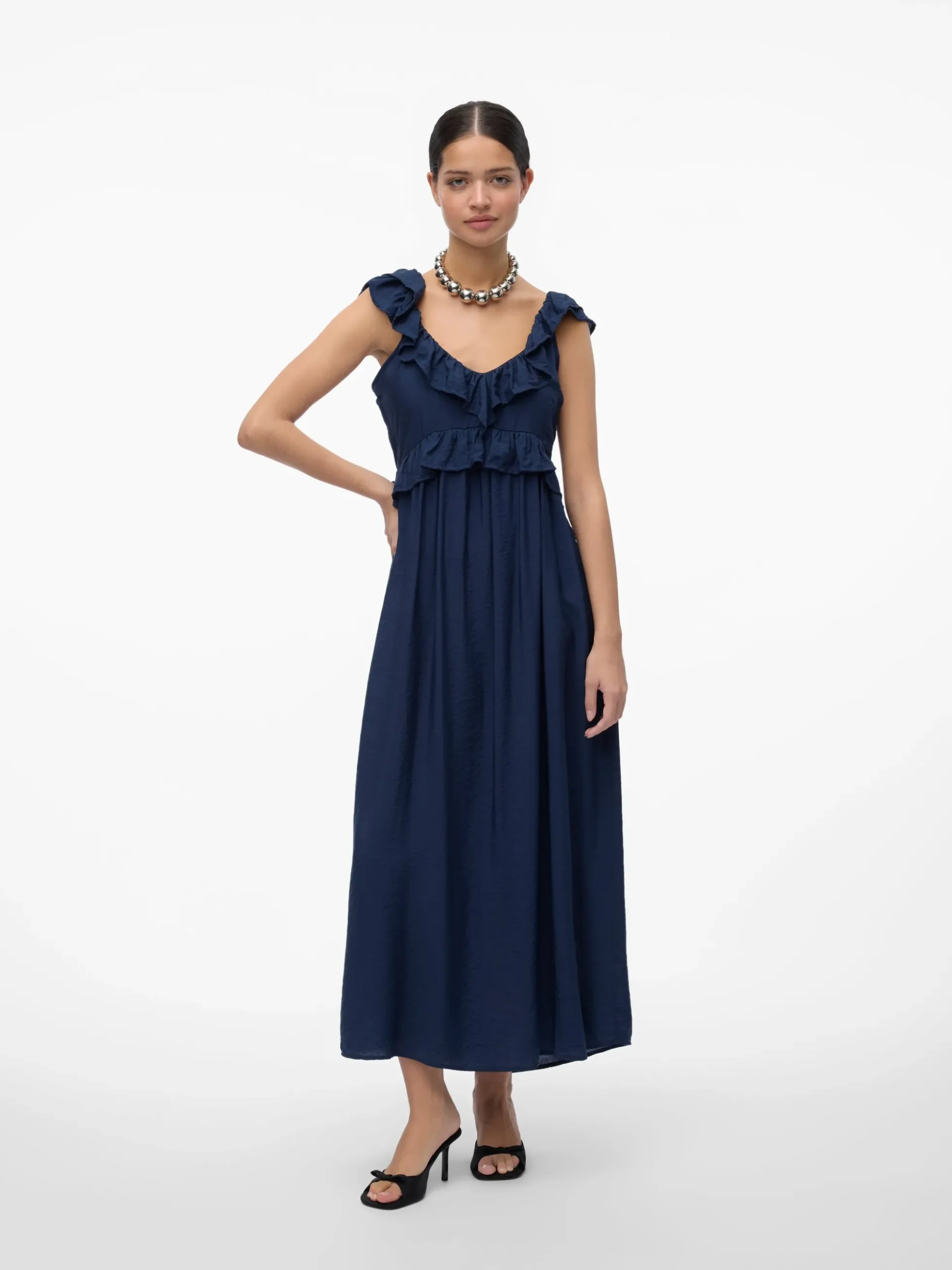 VMJOSIE Langes Kleid