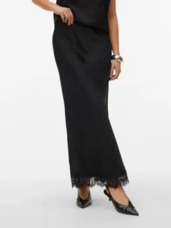 VMJULIA Hohe Taille Langer Rock